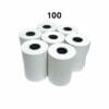 100 Rollos Térmicos 57x37mm