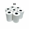 80 Rollos Térmicos 57x37mm