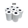 200 Rollos Térmicos 57x37mm