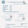 Ficha técnica Rollos de papel térmico de 57mm