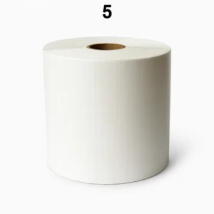 5 Rollo etiqueta térmico 100x150mm 10x15cms